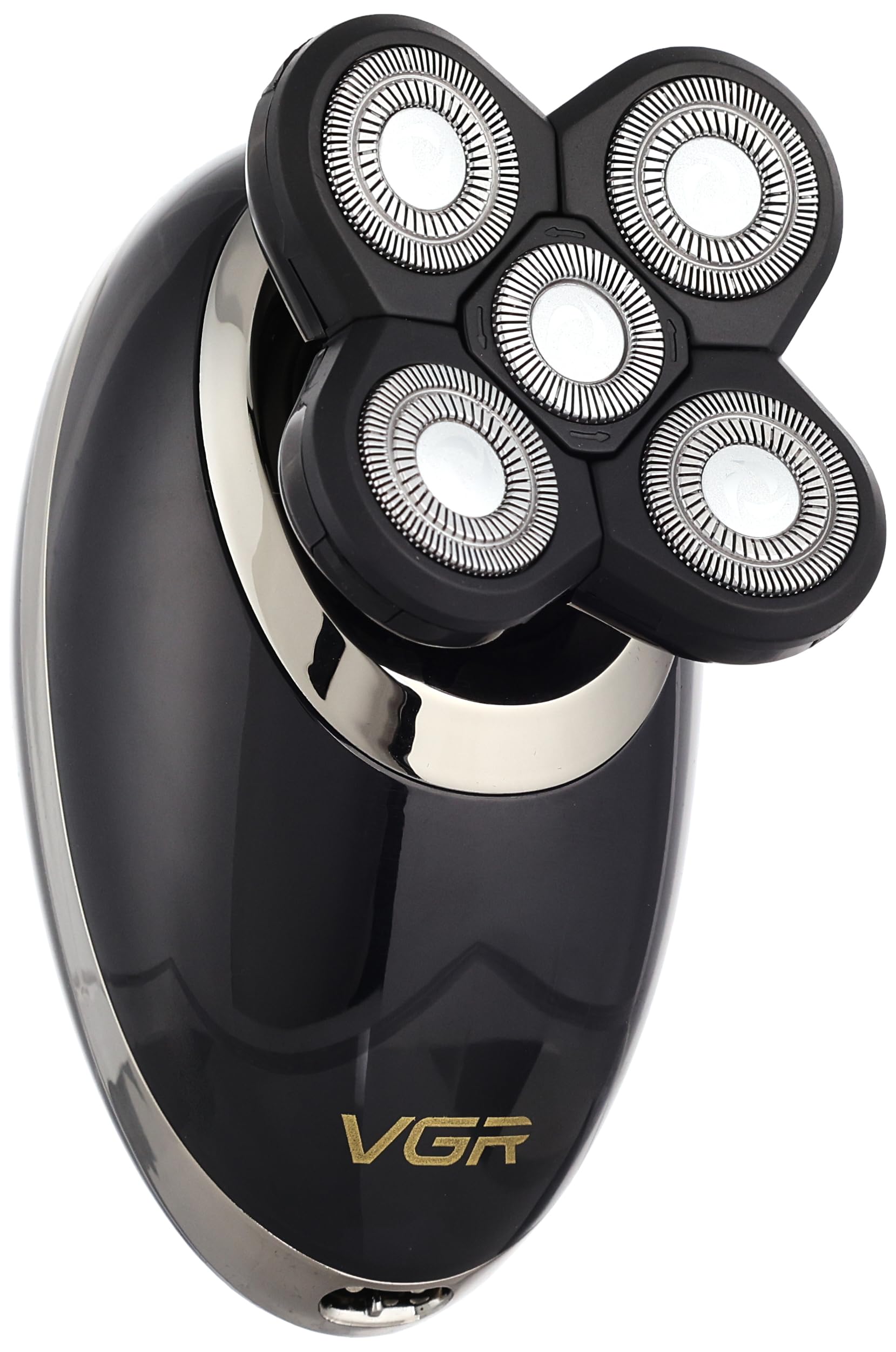 V-302 / VGR Fully Washable rotary  Shaver 4 in 1 shaver / 4 in 1 / BLACK