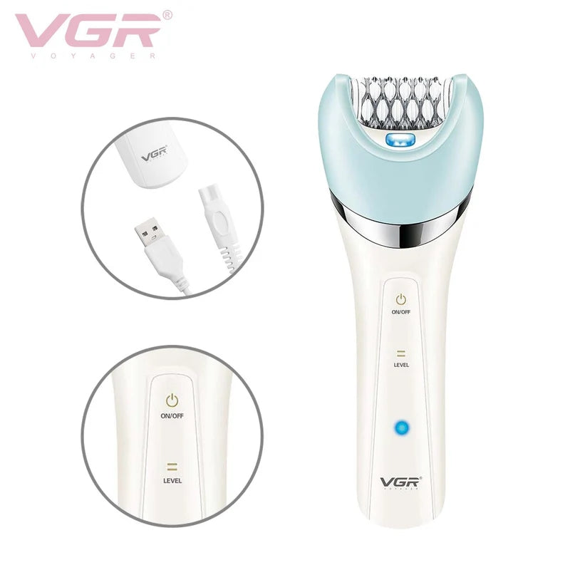 V-703 / VGR Professional Ladies Grooming Kit 6 in 1 Grooming / 6 in 1 / BLACK