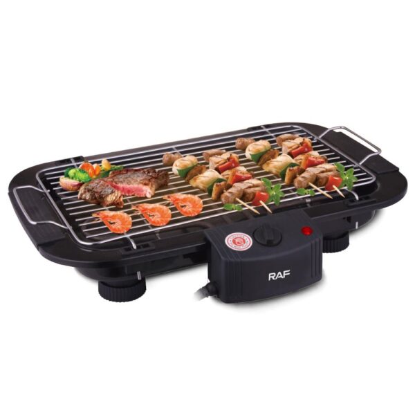 Raf Flat Grill, 2000Watts, Black Raf Flat Grill, 2000Watts, Black