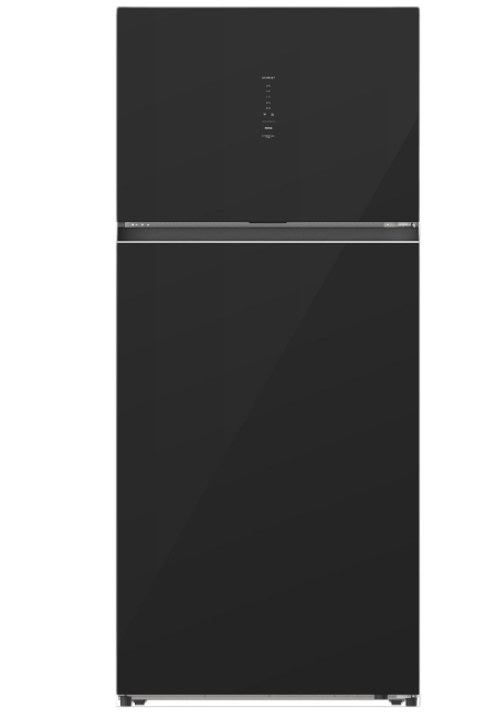 MEC Top Mount Refrigerator A++, No frost, Inverter, Display, 448Lit, Black