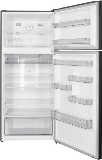 MEC Top Mount Refrigerator A++, No frost, Inverter, Display, 448Lit, Black