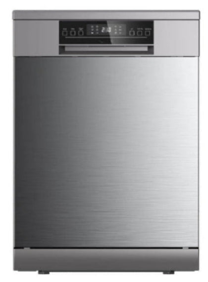 MEC Free Stand Dishwasher A+++, 15Sets, 3Spray, 3Racks, 8Programs, VDE Plug, Auto Door, Stainless Steel