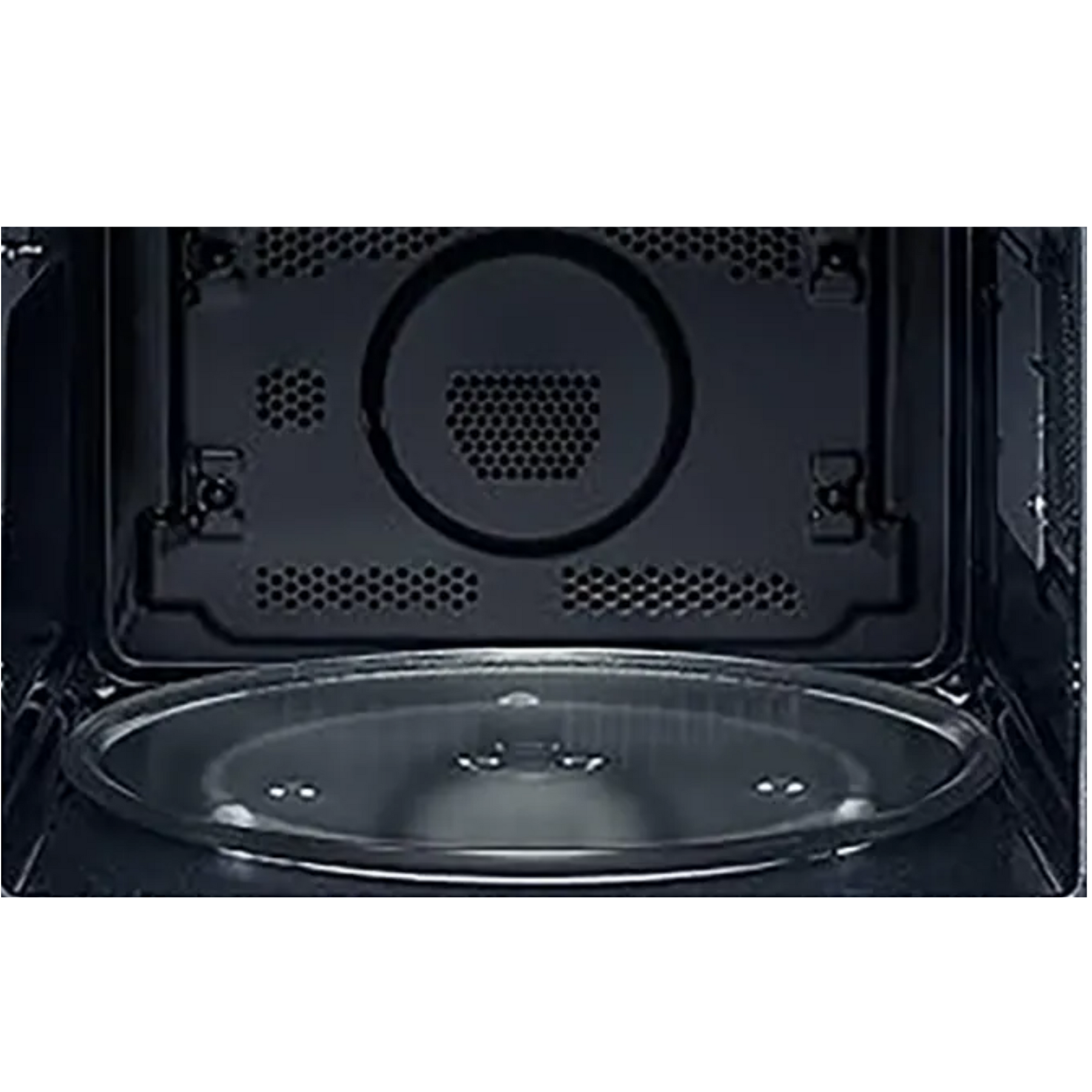 Ferre Microwave Finished Glass, 1550Watts, 45Lit, Silver with Black Ferre Microwave Finished Glass, 1550Watts, 45Lit, Silver with Black