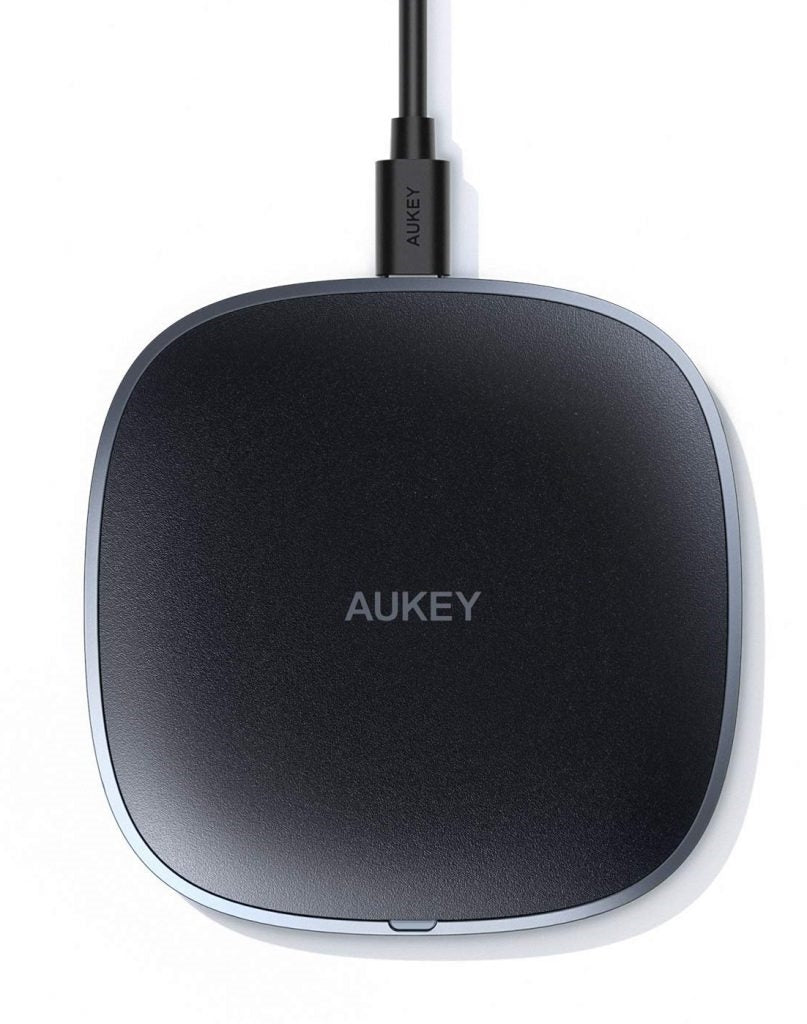 LC-C6/AUKEY  10W Graphite Wireless Charger Pad BLACK