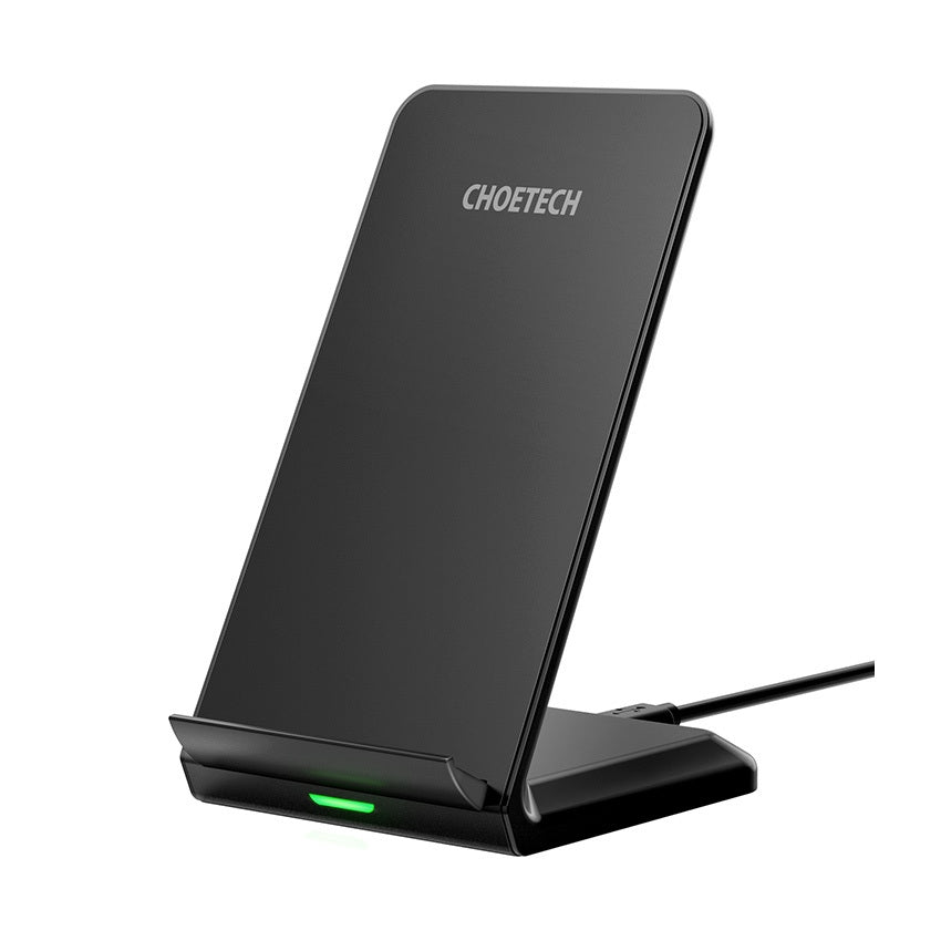 Choetech 15W Fast Wireless Charging Stand Black