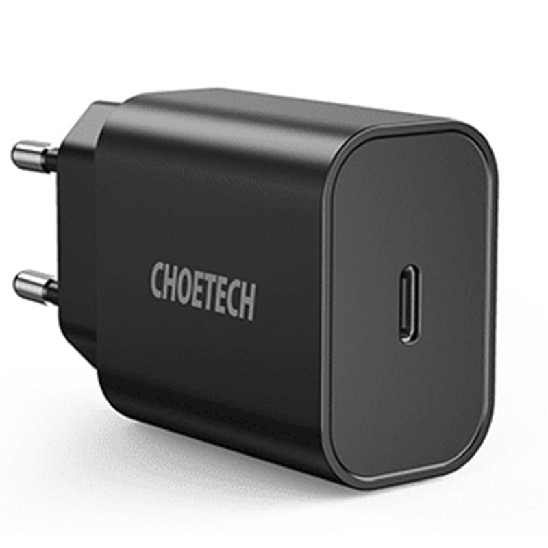 Choetech Pd20W Usb C Iphone Fast Charger With Mfi Certified Nylon Braided Usb-C To L