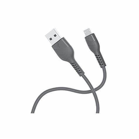 Porodo Pvc Cable Micro 1.2M Usb-A To Micro 1.2M Black