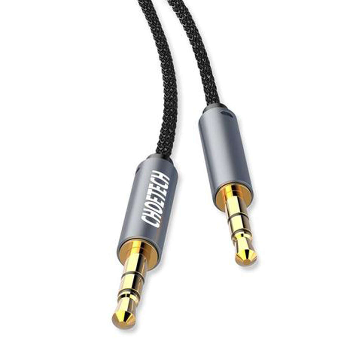 AUX002/CHOETECH 3.5MM AUXILIARY AUDIO CABLE(3.9FT/1.2M) GOLD case / Black / N/A