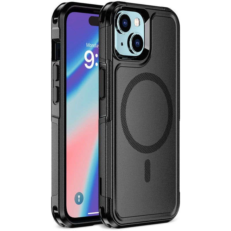Esr Air Armor Clear Case, Mag safe (Hallock), iPhone 15, Black Esr Air Armor Clear Case, Mag safe (Hallock), iPhone 15, Black