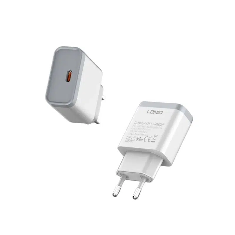 Ldnio Wall charger, 27Watts, White Ldnio Wall charger, 27Watts, White