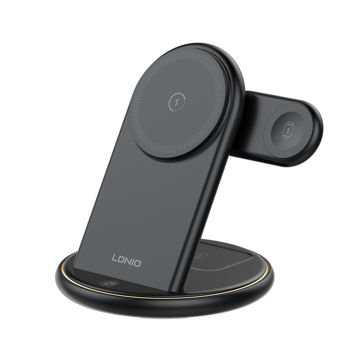 Ldnio Wireless Charger, 5In1, Black Ldnio Wireless Charger, 5In1, Black