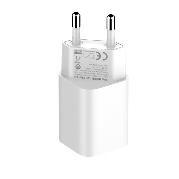 Ldnio Fast Charger PD, 30Watts, White Ldnio Fast Charger PD, 30Watts, White