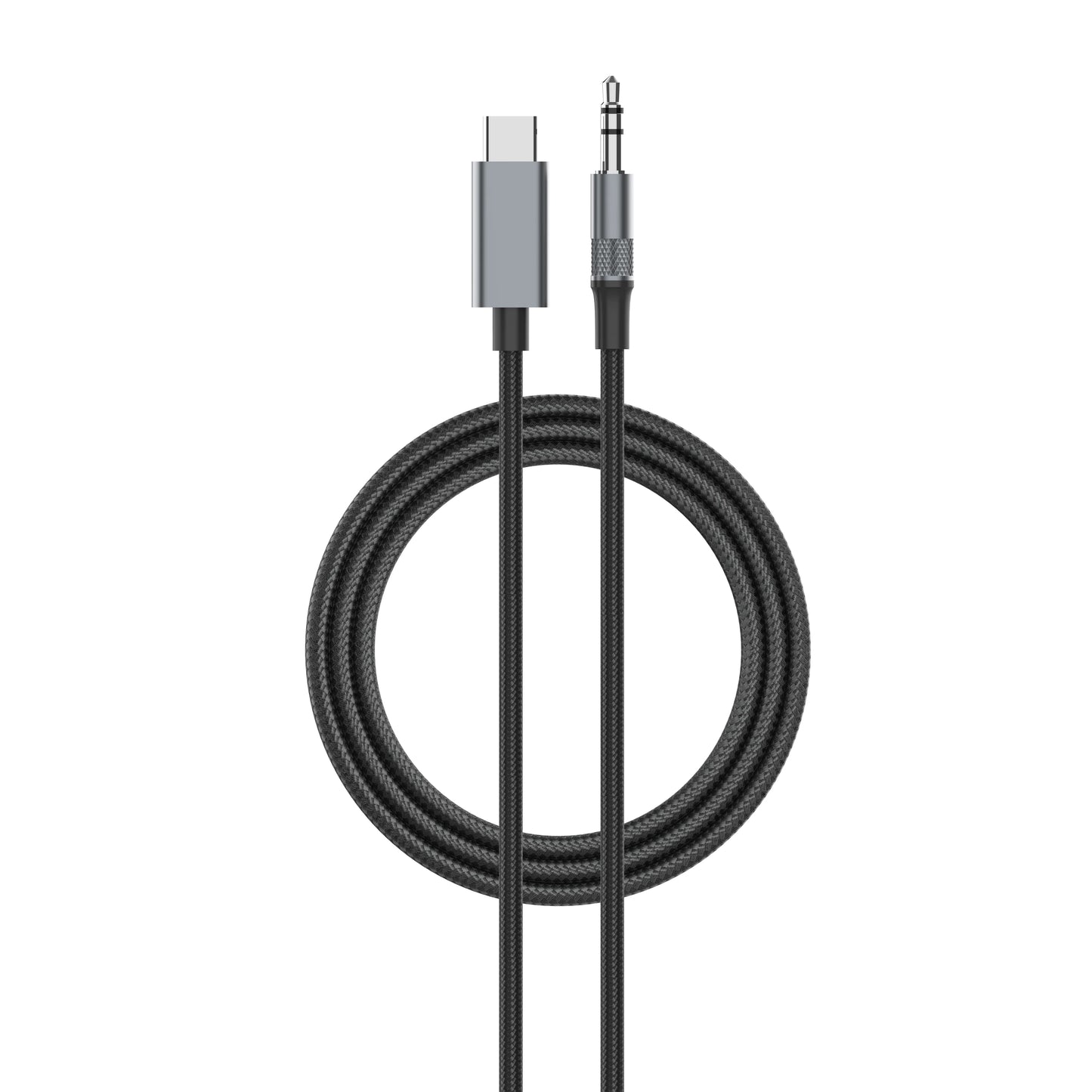 Ldnio Audio Chip Cable to Type-C, Black Ldnio Audio Chip Cable to Type-C, Black