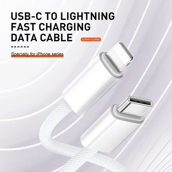 Ldnio Cable Fast Charger, Type-C Lightning, 1Mm, 30Watts