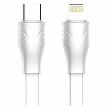 Ldnio Fast Charger Cable, 1Mm, 30Watts, Type-C to Lightning, White