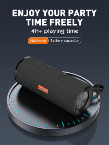 Ldnio Bluetooth Speaker, Battery 2000Mah, Black Ldnio Bluetooth Speaker, Battery 2000Mah, Black