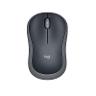 M185/Logitech  WIRELESS MOUSE Grey M185/1000 DPI Optical Tracking, Ambidextrous MOUSE / Black / WIRELESS