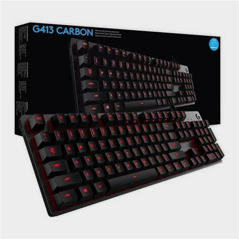 G413/Logitech  Gaming Keyboard / Mechanical  CARBON G413/USB Speed: Full Speed Durability: 70 millio Logitech / SECURITY CAMERAS