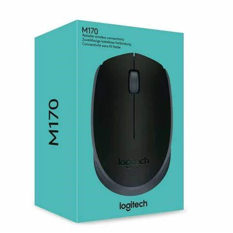 M170/Logitech   Wireless Mouse Grey M170/Smooth optical tracking Wireless range: 10 m DPI (Min/Max): MOUSE / Black / WIRELESS