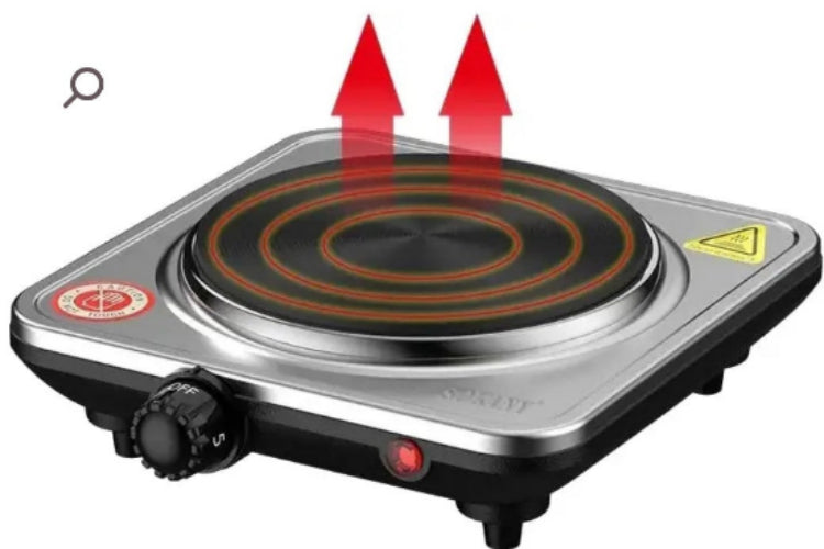 Spark Hot Plate Indicator, 1000Watts, Stainless Steel Spark Hot Plate Indicator, 1000Watts, Stainless Steel