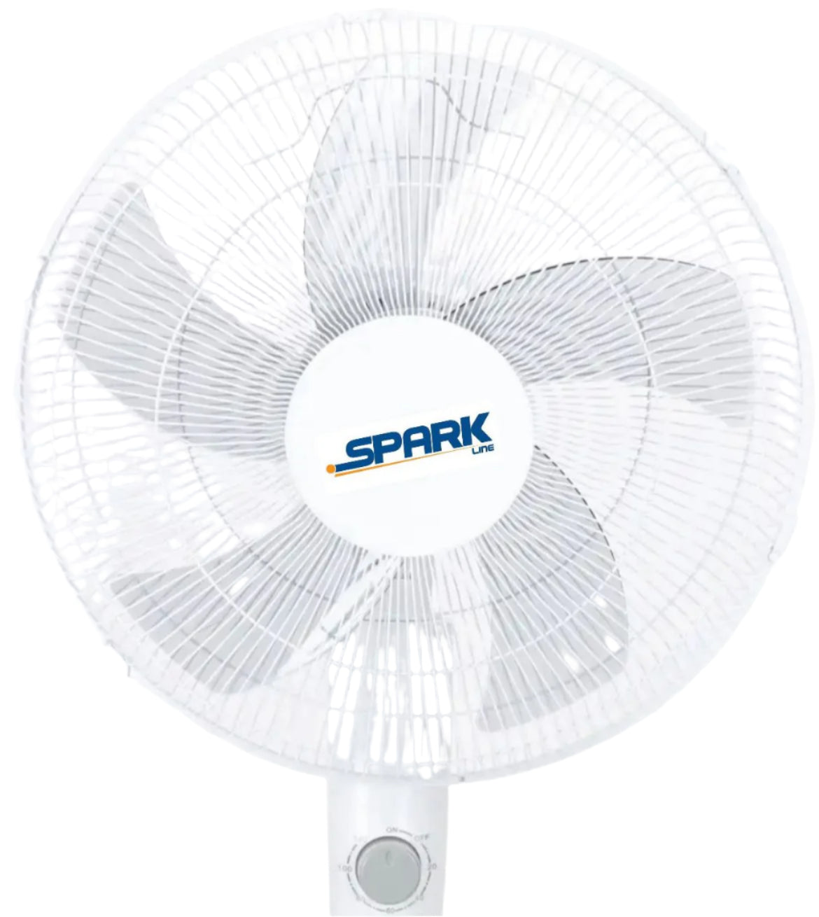 Spark Stand Fan, 3Speeds, 65Watts, White Spark Stand Fan, 3Speeds, 65Watts, White