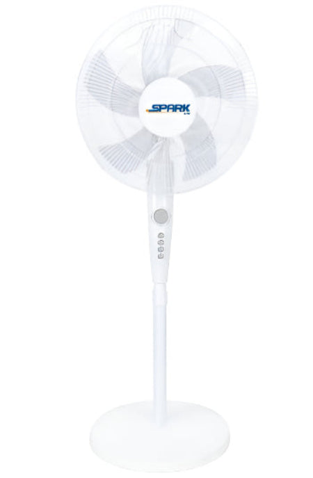 Spark Stand Fan, 3Speeds, 65Watts, White Spark Stand Fan, 3Speeds, 65Watts, White