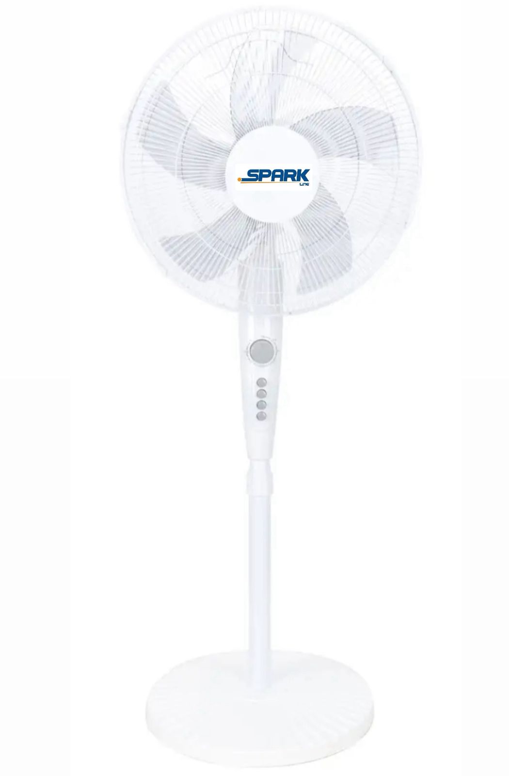 Spark Stand Fan, 3Speeds, 65Watts, White Spark Stand Fan, 3Speeds, 65Watts, White