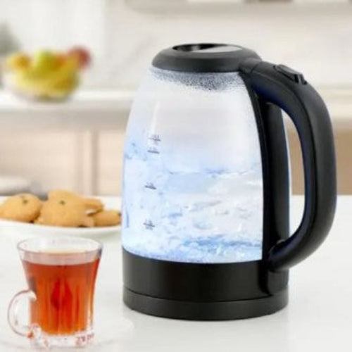 Spark Kettle Glass, 1500Watts, 2Lit, Stainless Steel Spark Kettle Glass, 1500Watts, 2Lit, Stainless Steel