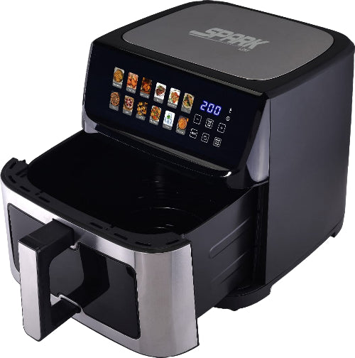 Spark Family Air Fryer, 11Lit, 12Program, 1500Watts, Black Spark Family Air Fryer, 11Lit, 12Program, 1500Watts, Black