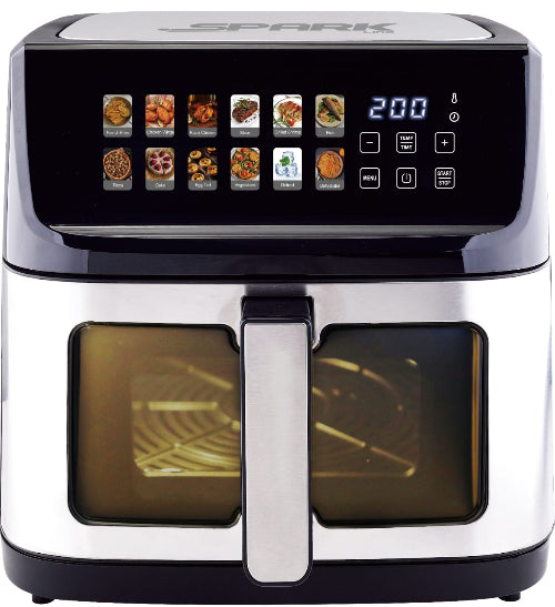 Spark Family Air Fryer, 11Lit, 12Program, 1500Watts, Black