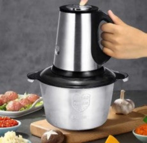 Spark Food Chopper, 500Watts, 4Lit, Stainless Steel Spark Food Chopper, 500Watts, 4Lit, Stainless Steel