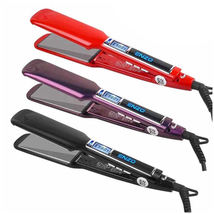 EN-3969S / ENZO   HAIR   STRAIGHTENER ceramic  multi color STRAIGHTENER / 55 WATTS