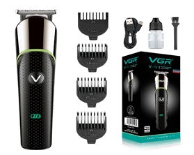 V.191 / VGR PROFESSIONAL HAIR CLIPPERS,dry, black, Hair Cutting Kit Set •Rechargeable hair cutting k CLIPPER / RECHARGEABLE