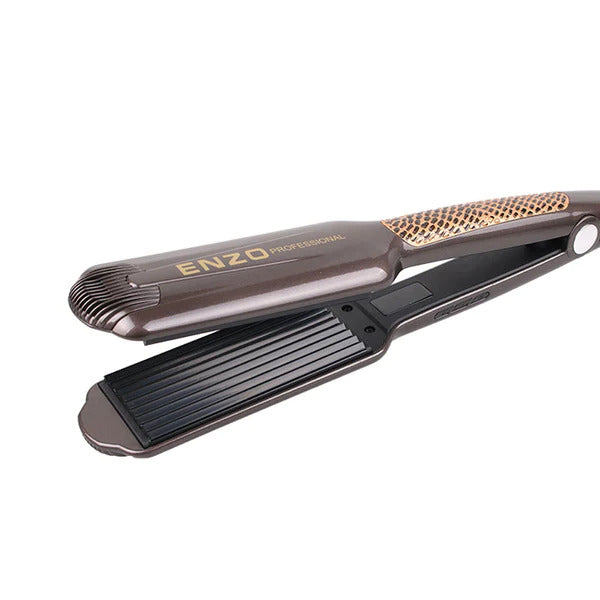 EN-3855 / ENZO HAIR Straightener , ceramic, black STRAINGHTENER / 4 IN 1