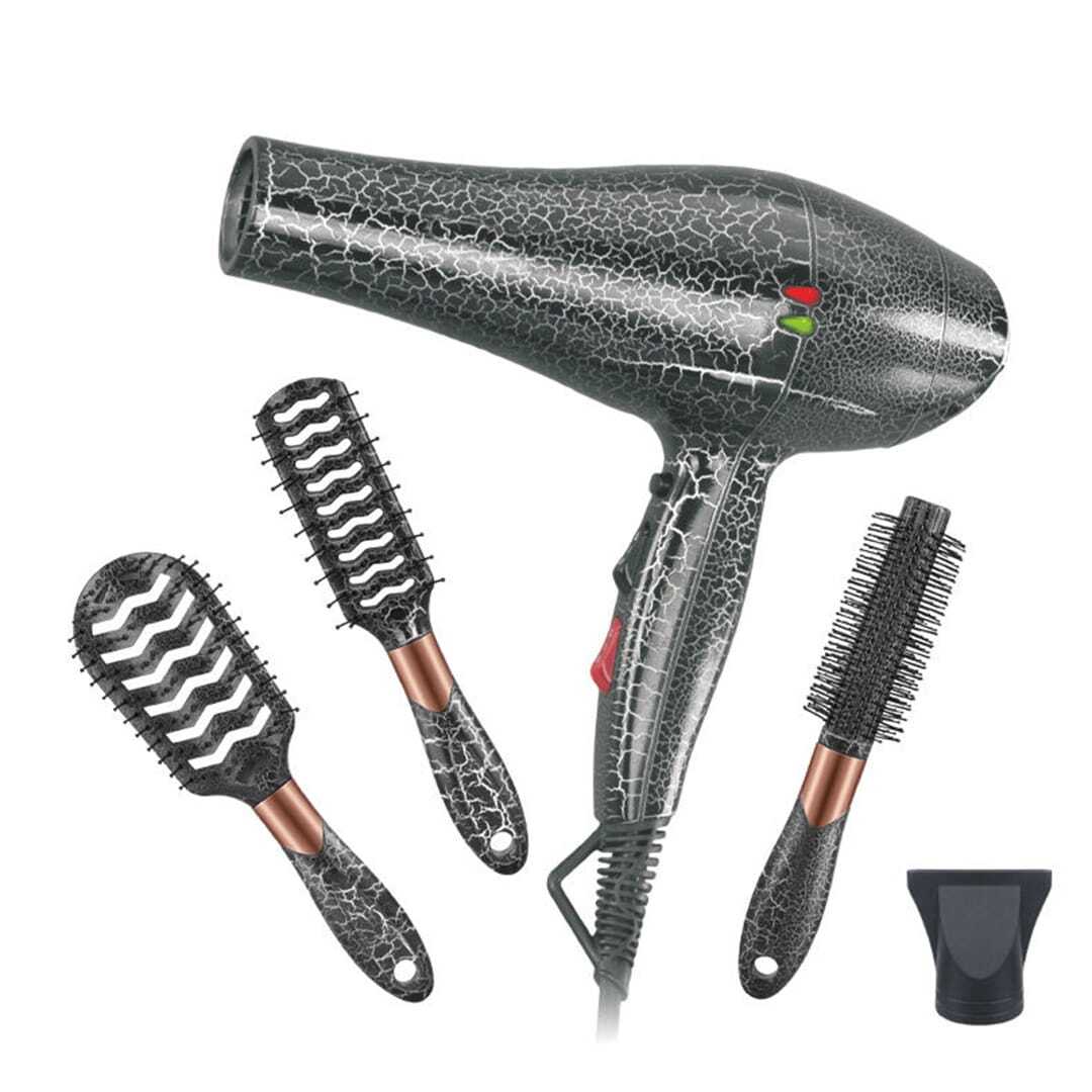 Enzo Set 4 In 1 Hair Dryer With Brushes