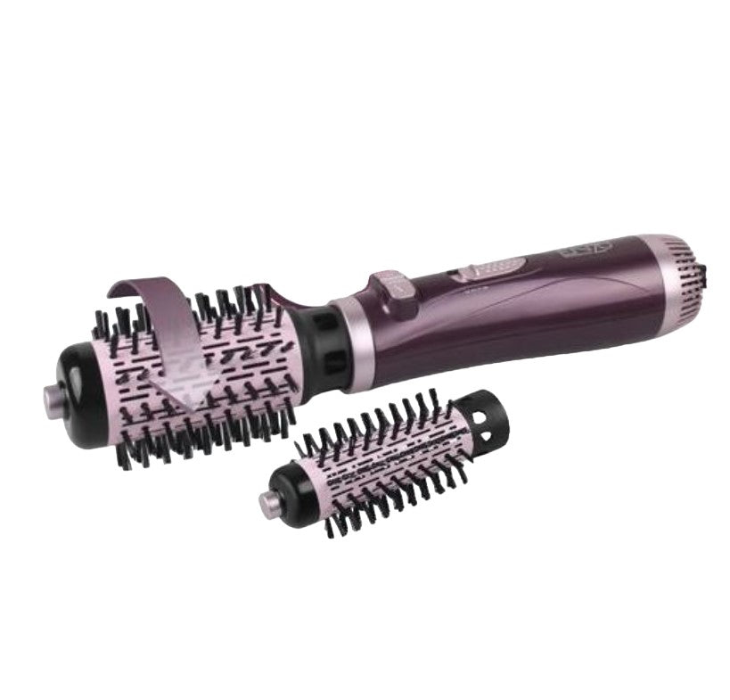 en-747 / Enzo Rotating Hot Air Brush Brosse chauffante rotative 1000 watt pink