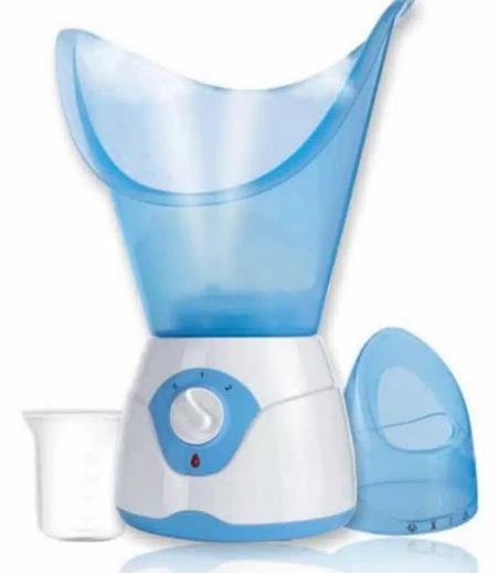 Enzo 3 in 1 Moisturizing Mist Facial Sauna Facial Steamer & Nose Steamer, Blue