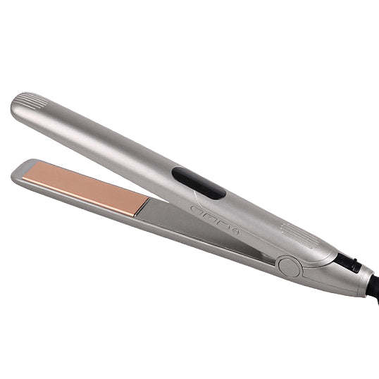 Enzo Hair Straightener, 600Watts, Titanium Silver Enzo Hair Straightener, 600Watts, Titanium Silver