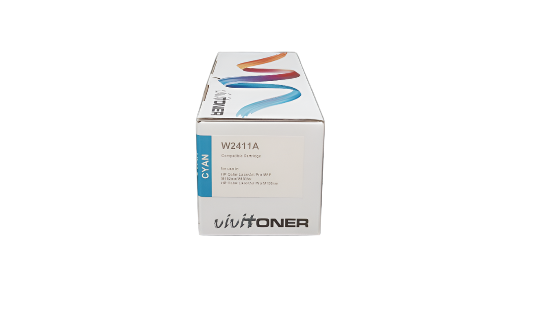 Vivit Ink Toner W2411A, Cyan with Chip