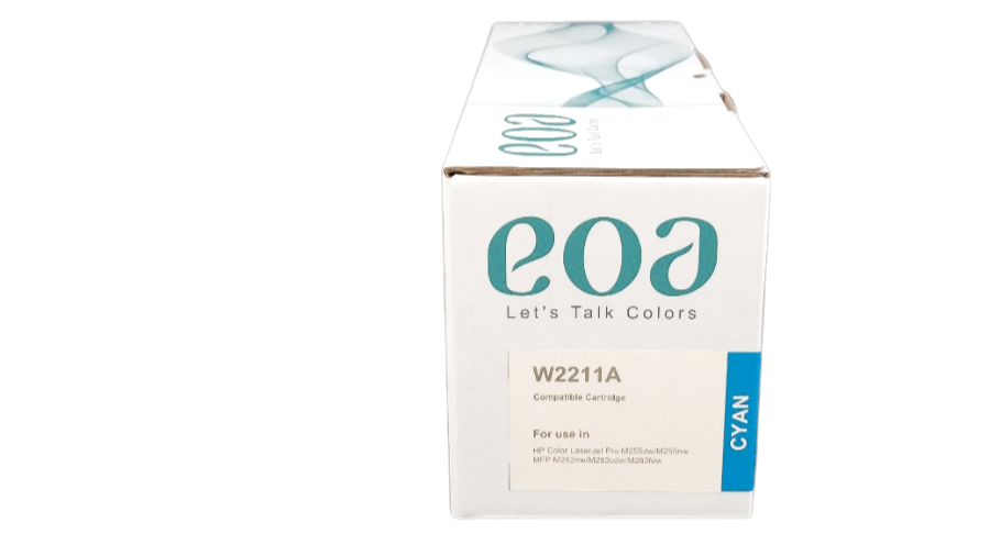 Eoa Ink Cartridge W2211A 207A & 206, Cyan with Chip Eoa Ink Cartridge W2211A 207A & 206, Cyan with Chip