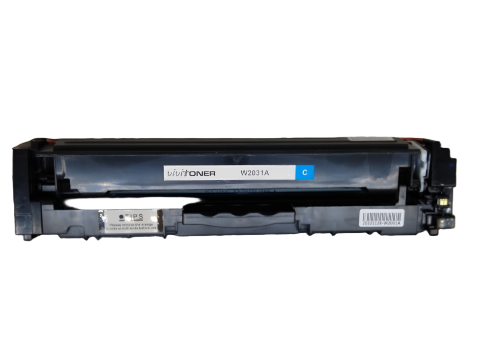 Vivit Ink Toner W2031A 415A, Cyan with Chip
