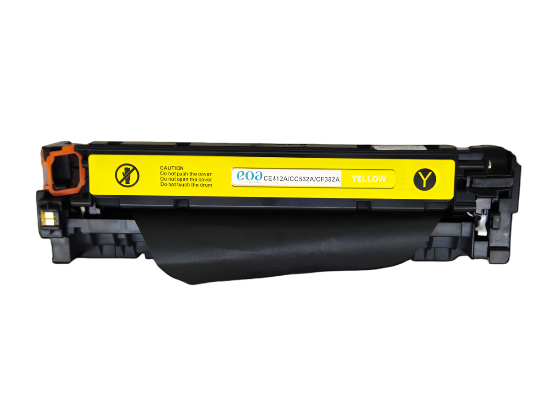 Eoa Ink Cartridge CE412A / CC532A / CF382A & Cartridge 718, Yellow