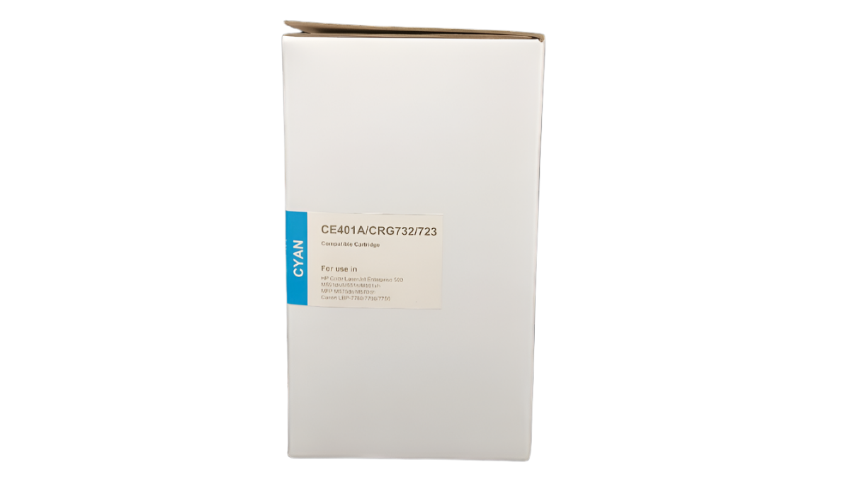 Vivit Ink Toner CE401A & 507A, Cyan Vivit Ink Toner CE401A & 507A, Cyan