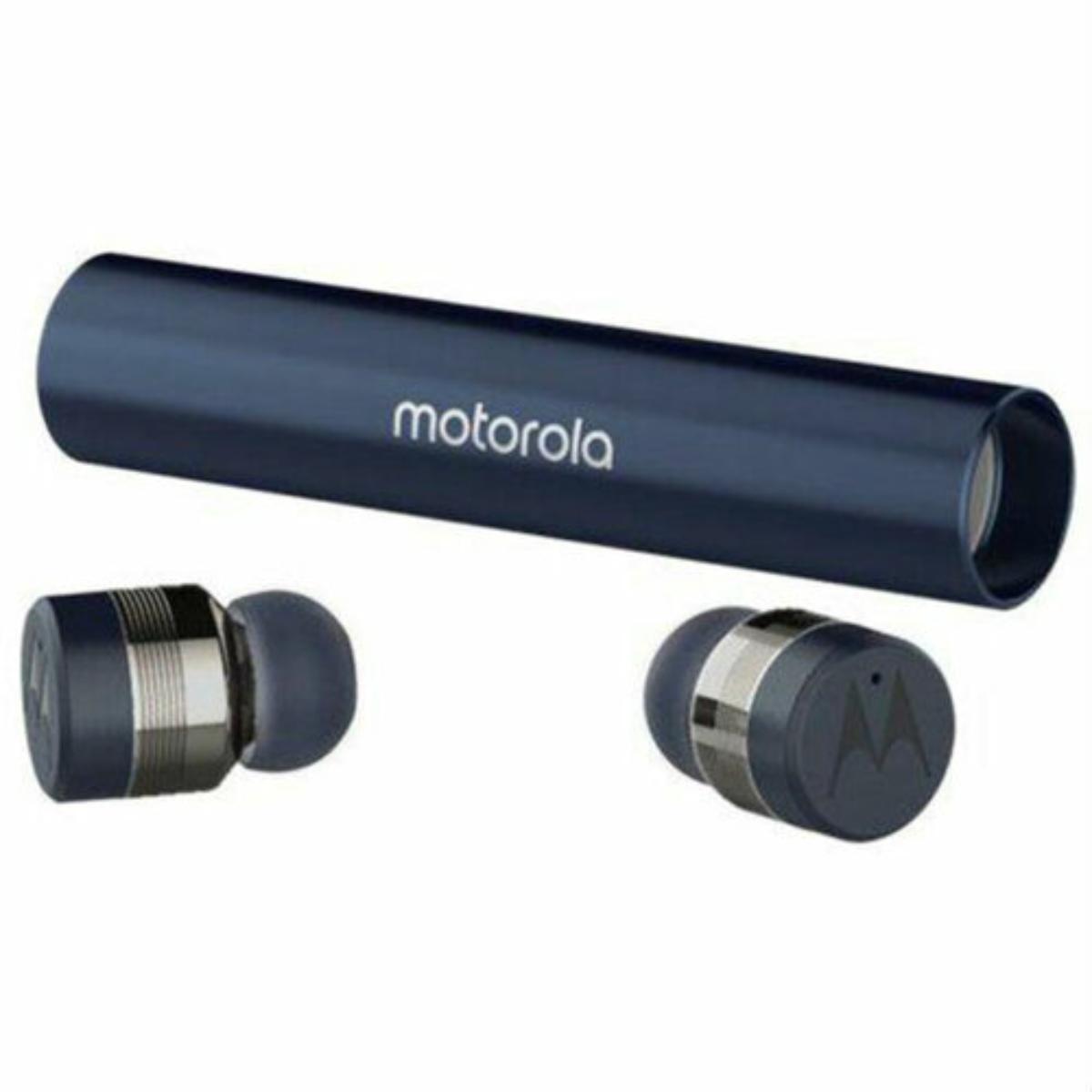 Motorola Verve Buds 300 - Royal Blue 3 Sizes ( Small Medium Large). Dual Microphone For