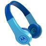 Motorola Squads 200 - Blue - In-Line Mic Wired Headphone - - - - Wired Headphone Safe Volu