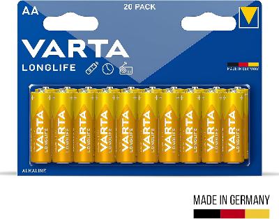 Varta 8Batteries AA+, 8 & 4 Batteries Varta 8Batteries AA+, 8 & 4 Batteries