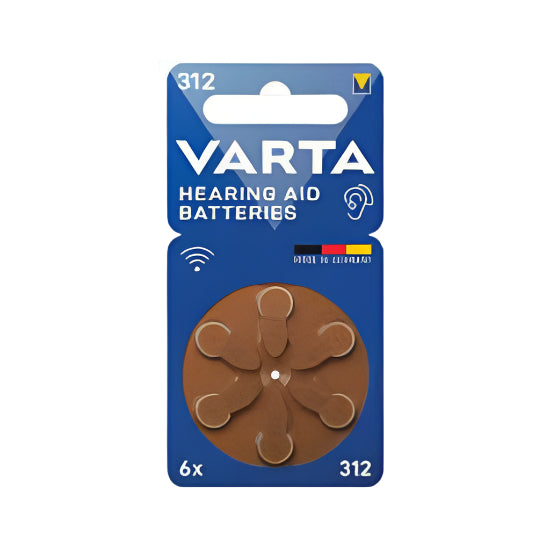 Varta Hearing Aid Batteries 312 Varta Hearing Aid Batteries 312