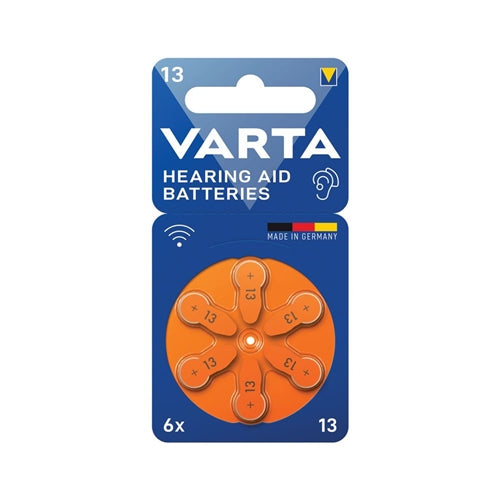 4043752393552/Varta HEARING AID BATTERIES 13 BATTERY / 1.4V