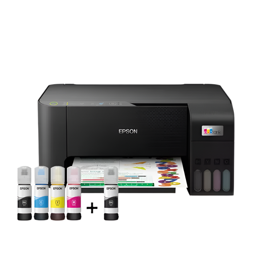 Epson Multifunction Printer Eco Tank A4, Wifi, 4800DPI, Black Epson Multifunction Printer Eco Tank A4, Wifi, 4800DPI, Black