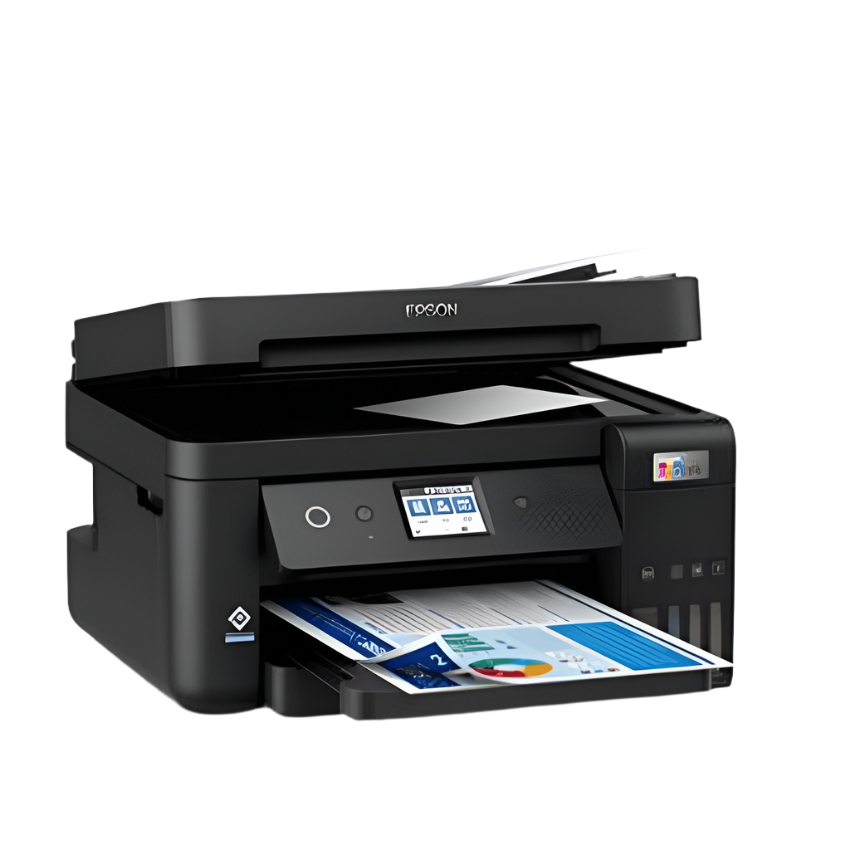 Epson printer on a white background